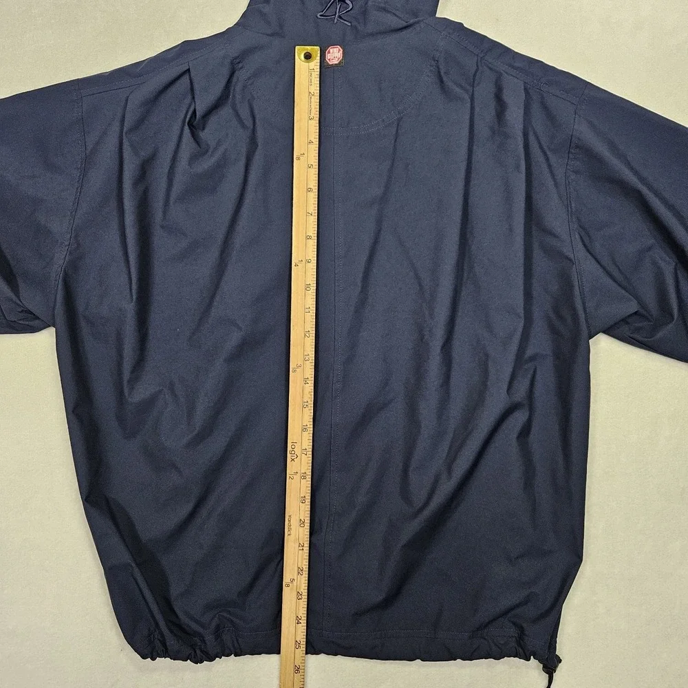 Zero Restriction Windstopper Windbreaker Blue Pullover Sz Med‎ Golf Short Sleeve